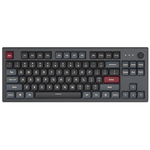 Klawiatura do gier Montech MKey TKL Darkness - GateronG Pro 2.0 Czerwona (US)