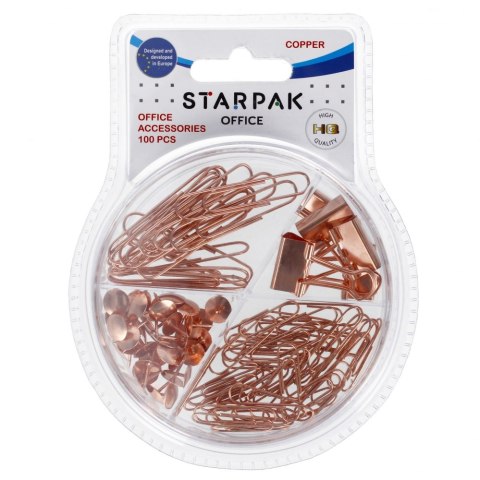 ND39_471022 I AKCESORIA BIUROWE 100SZT MIEDZ STKOFF B/C12/9 AKCESORIA