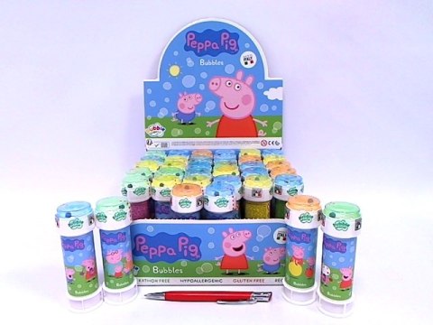 Bańki mydlane 60ml Peppa 5597005 - cena za 1 szt DULCOP