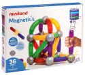 ND19_MLZ94105 Zestaw klocków magnetycznych 36 sztuk MINILANDZABAWKI