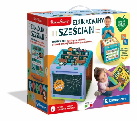 !!! CLE Uczę się bawiąc 3+ Edukac.sześcian 50695 CLEMENTONI