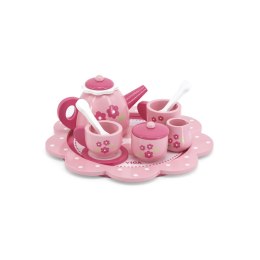 ND18_3620 Viga 44543 Serwis do herbaty i kawy pink flower SERWIS