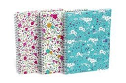 ND39_402353 KOLOZESZYT A5/60K LIN OPR TW OXFORD FLORAL OXFORD