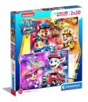 !!! CLE puzzle 2x20 SuperKolor Psi Patrol 24786 CLEMENTONI