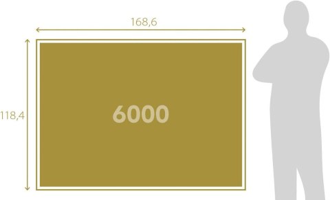 !!! CLE puzzle 6000 HQ Las Vegas 36528 CLEMENTONI