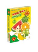 Karty Piotruś Pamięć Warzywa owoce 26122 WARZYWA