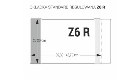 ND39_393685 OKLADKA SZKOL REGUL Z6 PRZEZ B-FOL K FOL OP25SZT BIURFOL