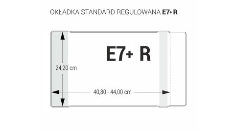 ND39_462867 OKLADKA SZKOL REGUL E7 PRZEZ B-FOL FOL OP25SZT BIURFOL