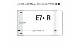 ND39_462867 OKLADKA SZKOL REGUL E7 PRZEZ B-FOL FOL OP25SZT BIURFOL