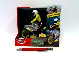 Dickie SOS motocykl policyjny 17cm 371-2018 DICKIE