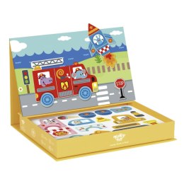 TOOKY TOY Układanka Edukacyjna Magnetyczne Pudełko dla Dzieci 80 el. WYBIERAJąC