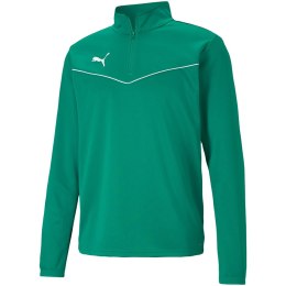 ND05_B18588-M 657394 05 Bluza męska Puma teamRISE 1 4 Zip Top Pepper Gre zielona 657394 05 r.M ZIELONA