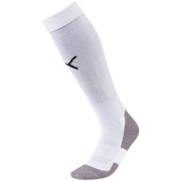 ND05_G1381-35-38 703441 04 Getry piłkarskie Puma Liga Core Socks białe 703441 04 r.35-38 GETRY