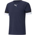 ND05_K1201-M 704932 06 Koszulka męska Puma teamRISE Jersey Peacoat granatowa 704932 06 r.M TRES