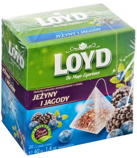 ND39_366140 HERBATA EXPRESOWA LOYD JEZYNA/JAGODA PUD OP20SZT LOYD