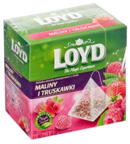 ND39_366143 HERBATA EXPRESOWA LOYD MALINA/TRUSKAWKA OP20SZT LOYD