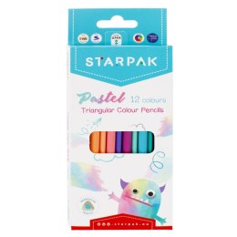 ND39_472397 KREDKI OLO 12KOL/180 TROJ PASTEL STK 12/144 TRES
