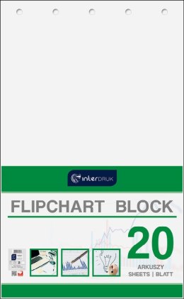 ND39_269272 BLOK DO FLIPCHARTA 640X1000/20K GLAD INT INTERDRUK