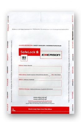 ND39_489408 KOPERTA BEZPIECZNA B5 FOL HK EMR PRZEZ OP100SZT EMERSON