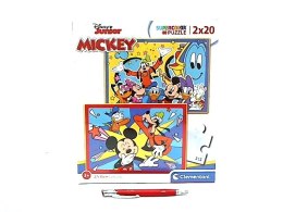 !!! CLE puzzle 2x20 SuperKolor Mickey 24791 MICKEY