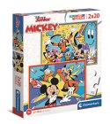!!! CLE puzzle 2x20 SuperKolor Mickey 24791 MICKEY