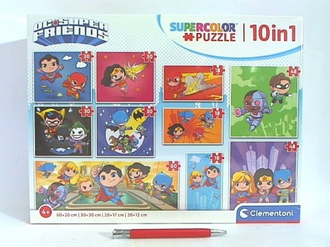 !!! CLE puzzle 10w1 SuperKolor DC Comics 20272 CLEMENTONI