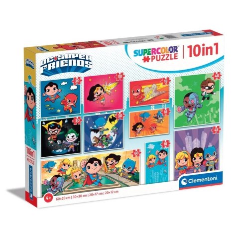 !!! CLE puzzle 10w1 SuperKolor DC Comics 20272 CLEMENTONI