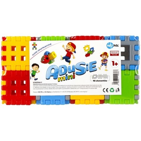 Klocki konstrukcyjne ADUSIE Mini 48 09366 MEJPOL