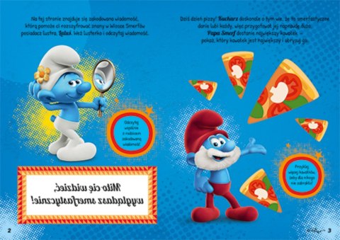 Zabawy i zadania z naklejk.Smerfy Nowe przyg.71295 HARPERKIDS
