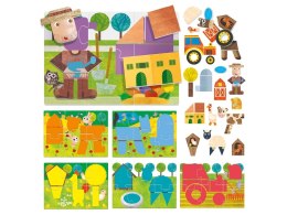 HEADU Montessori lotto sensoryczne wiek 3-6 25374 HEADU