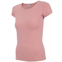 ND05_K12847-XS H4L22 TSD0350 56S Koszulka damska 4F jasny róż H4L22 TSD350 56S r.XS TSHIRTY