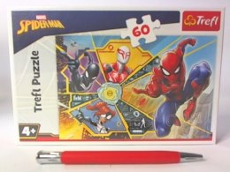 PUZZLE 60 W sieci /Marvel Spiderman 17372 MARVEL