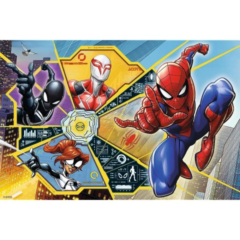 PUZZLE 60 W sieci /Marvel Spiderman 17372 MARVEL