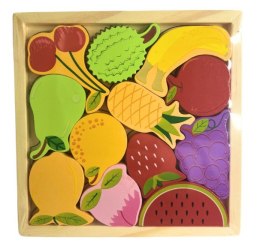 Puzzle drewniane owoce/warzywa 221 06805 WARZYWA
