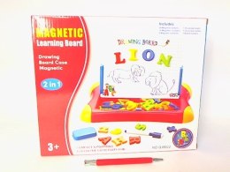 Tablica magnetyczna+literki/cyferki QJ8822 05938 TRES
