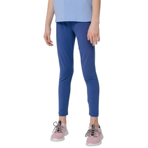 ND05_L0192-158cm HJL22 JLEG001 33S Legginsy dla dziewczynki 4F niebieskie HJL22 JLEG001 33S			 r.158cm TRES