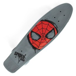ND15_59968 DESKOROLKA FISZKA DUŻA SPIDER-MAN GREY TRES