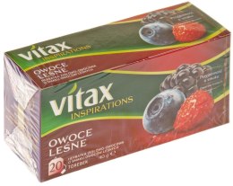 ND39_332304 HERBATA EXPRESOWA VITAX INSPIRA OWOCE LESN OP20S VITAX