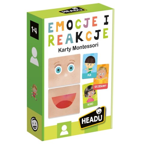 HEADU Montessori Gra emocje i działania w1-4 53160 TRES