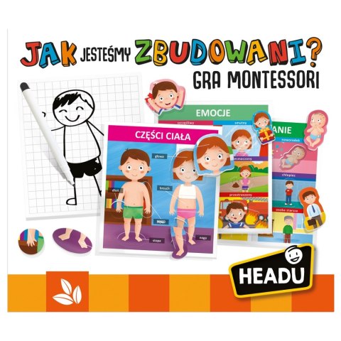 HEADU Montessori Jak jesteśmy stworzeni? 3-5 53177 HEADU