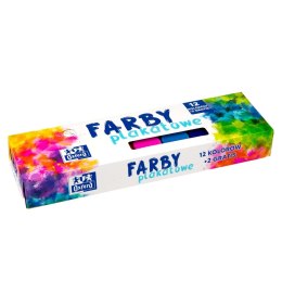 ND39_506641 FARBY PLAK 12KOL 20ML ZLO SRE OXFORD PUD OXFORD