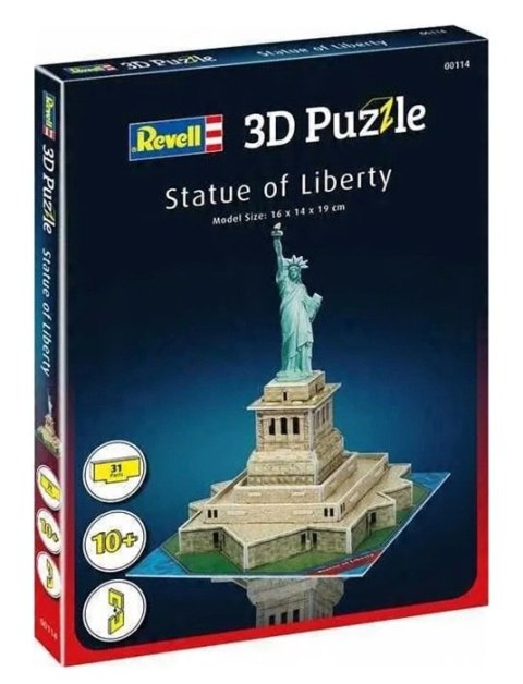 REVELL puzzle mini 3D Statua Wolności 00114 TRES