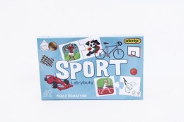 Sport i atrybuty - puzzle edukacyjne 07776 KUKURYKU