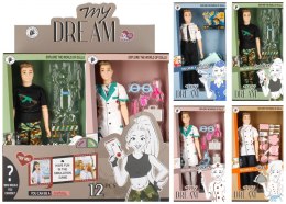 ND39_499060 LALKA 29CM AKC MC CHLOPIEC ZAWOD MIX4 DIS6/48/96 TRES