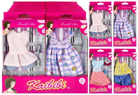 ND39_501162 UBRANKO DLA LALEK 11X22X2 29CM MIX4 MC DIS24/576 TRES