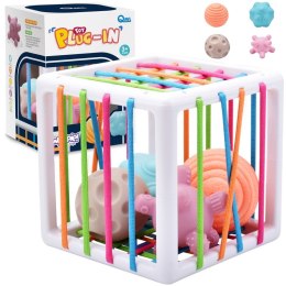 WOOPIE Elastyczna Kostka Sensoryczna Sorter dla Dzieci 5 el. WOOPIE