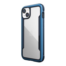 ND38_494052 X-Doria Raptic Shield - Etui aluminiowe iPhone 14 Plus (Drop-Tested 3m) (Marine Blue) SHIELD