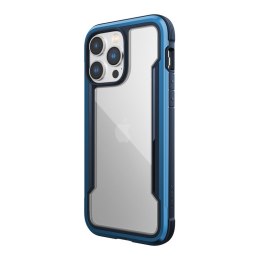 ND38_494113 X-Doria Raptic Shield - Etui aluminiowe iPhone 14 Pro Max (Drop-Tested 3m) (Marine Blue) SHIELD