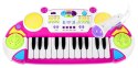 ND28_11476_ZMU_BB335D Keyboard 2 Oktawowy Różowy RAMIZ