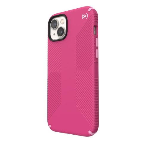 ND38_150117-3067 Speck Presidio2 Grip + MagSafe - Etui iPhone 14 Plus z powłoką MICROBAN (Digitalpink / Blossompink / White) IPHONE